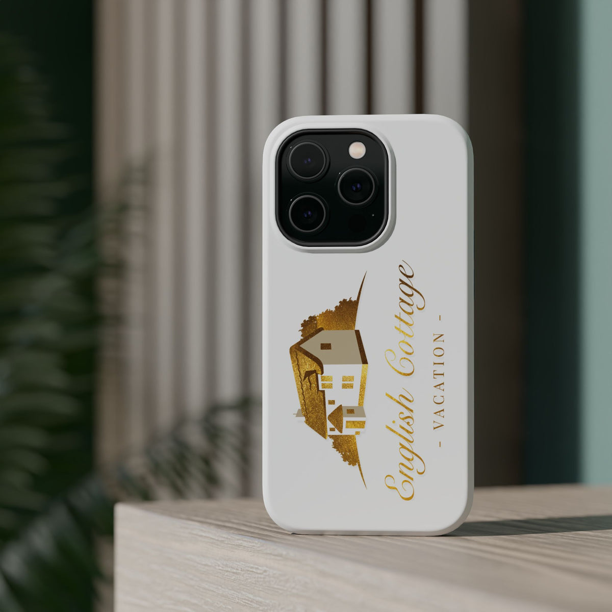 Phone Case — 'English Cottage Vacation' Magnetic Impact-Resistant Case