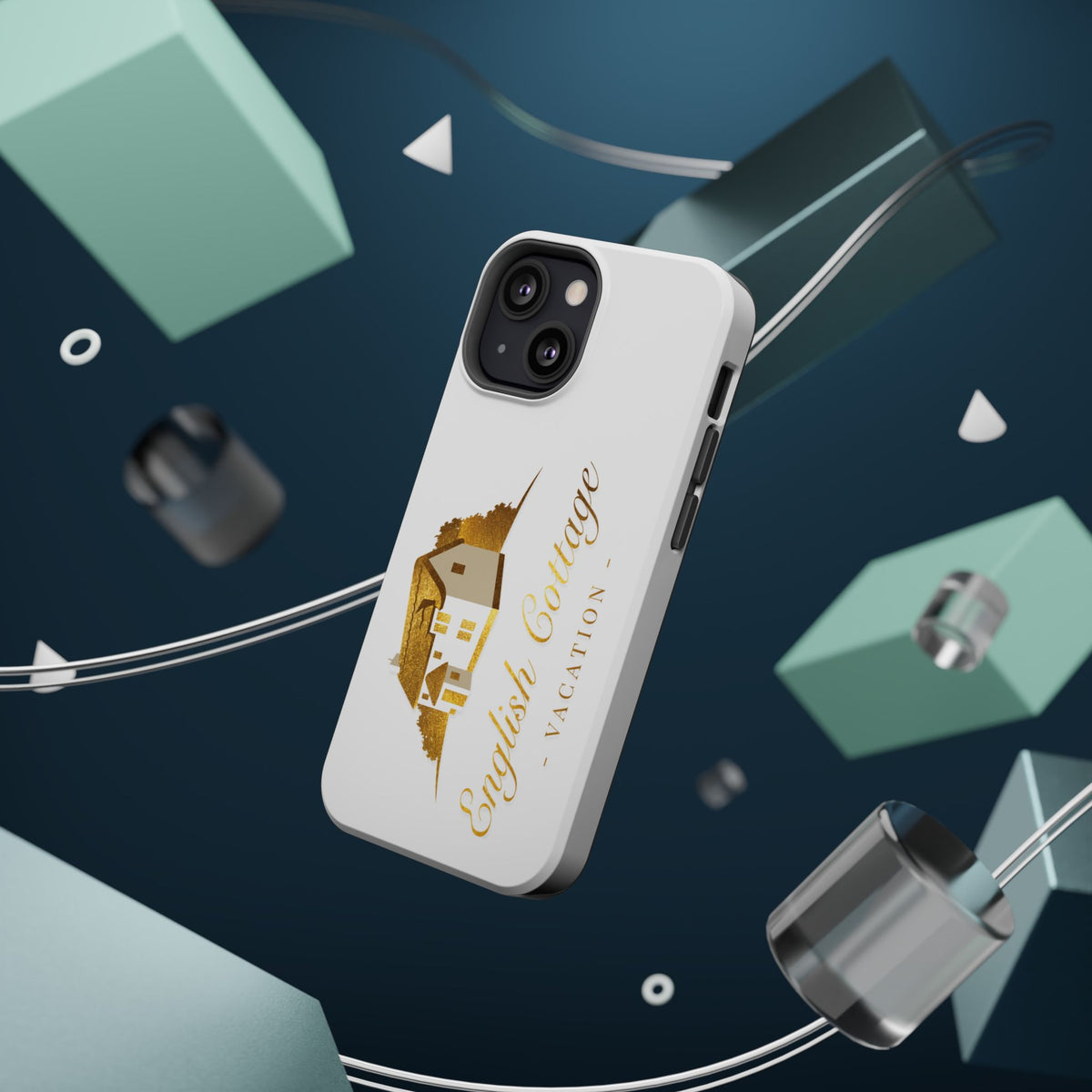 Phone Case — 'English Cottage Vacation' Magnetic Impact-Resistant Case
