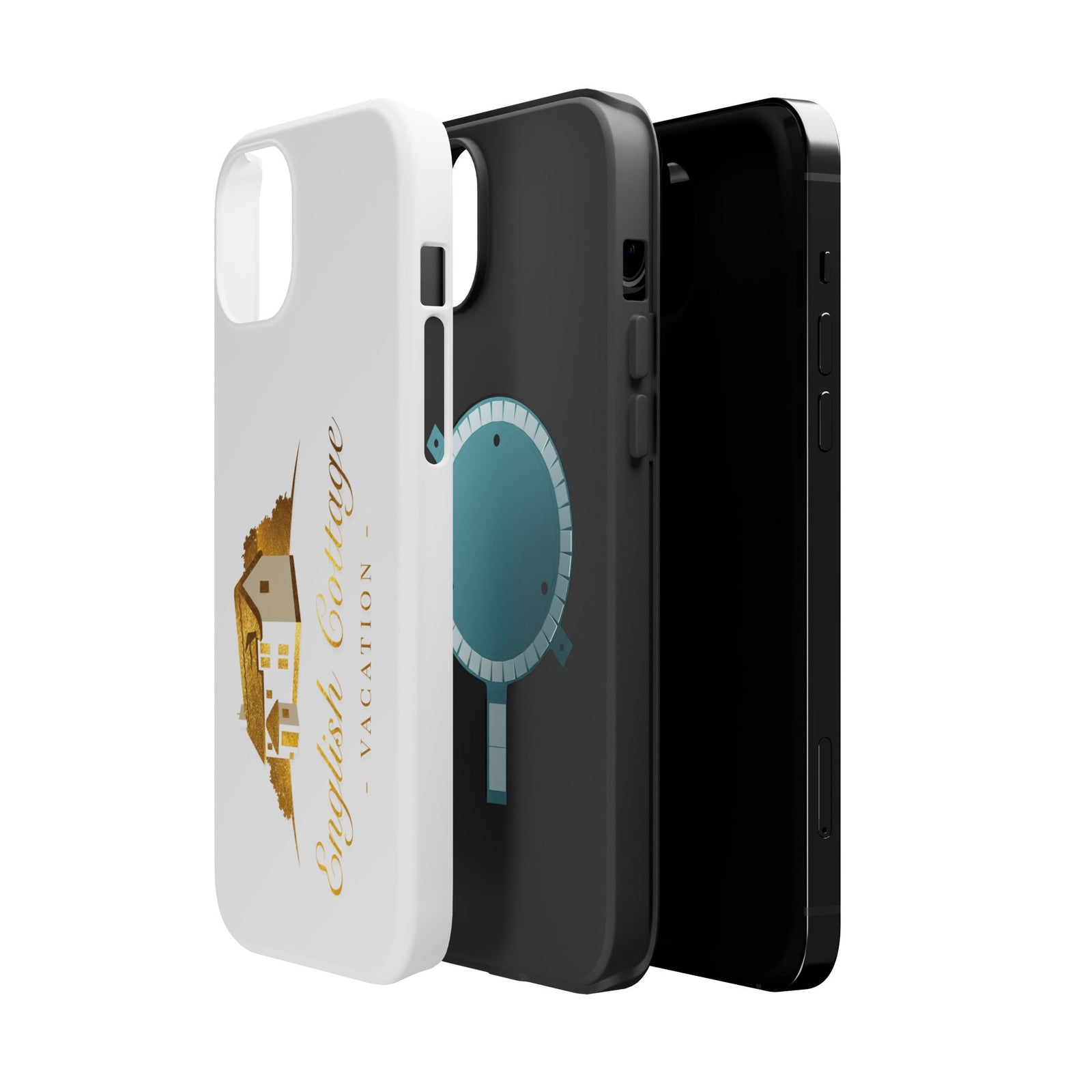 Phone Case — 'English Cottage Vacation' Magnetic Impact-Resistant Case