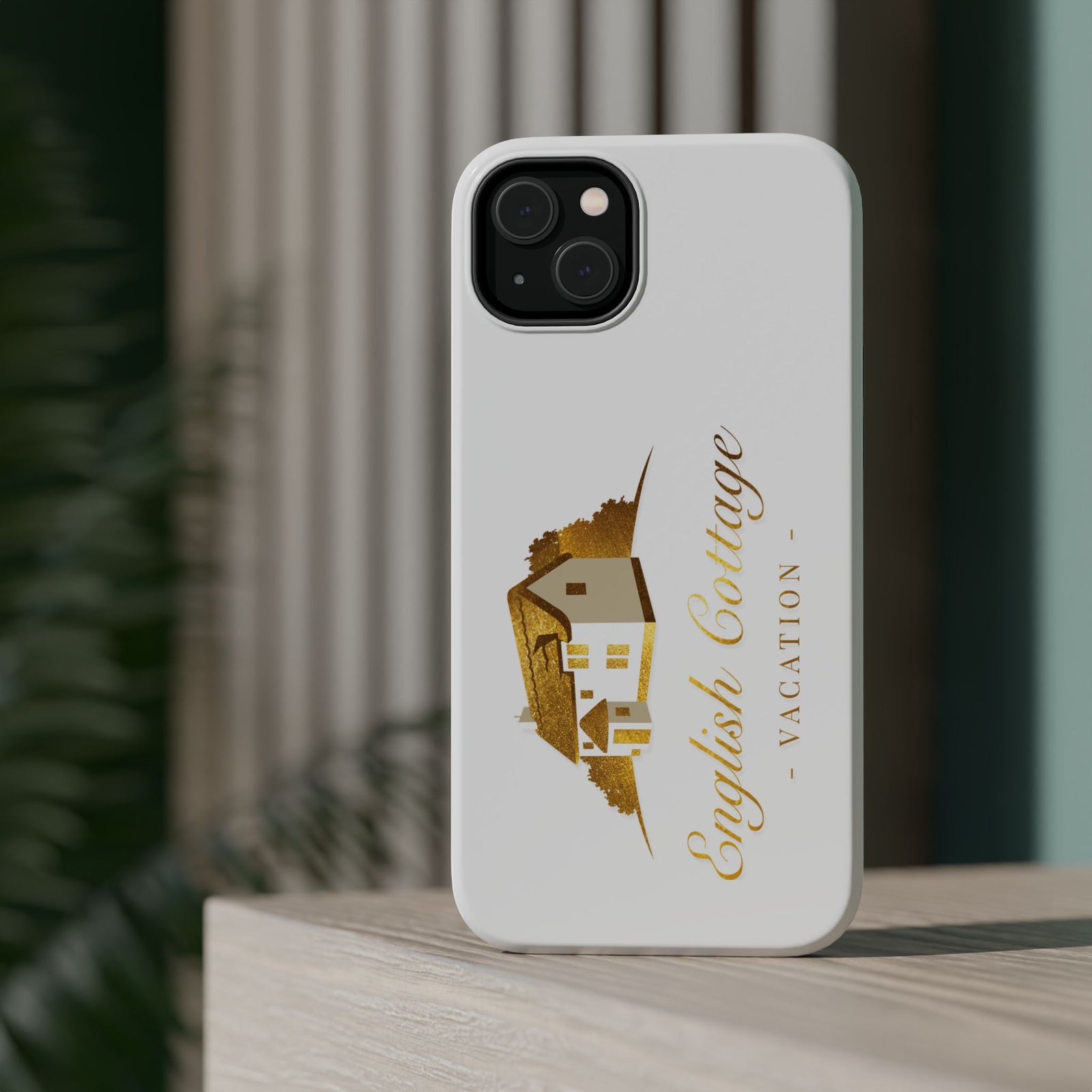 Phone Case — 'English Cottage Vacation' Magnetic Impact-Resistant Case