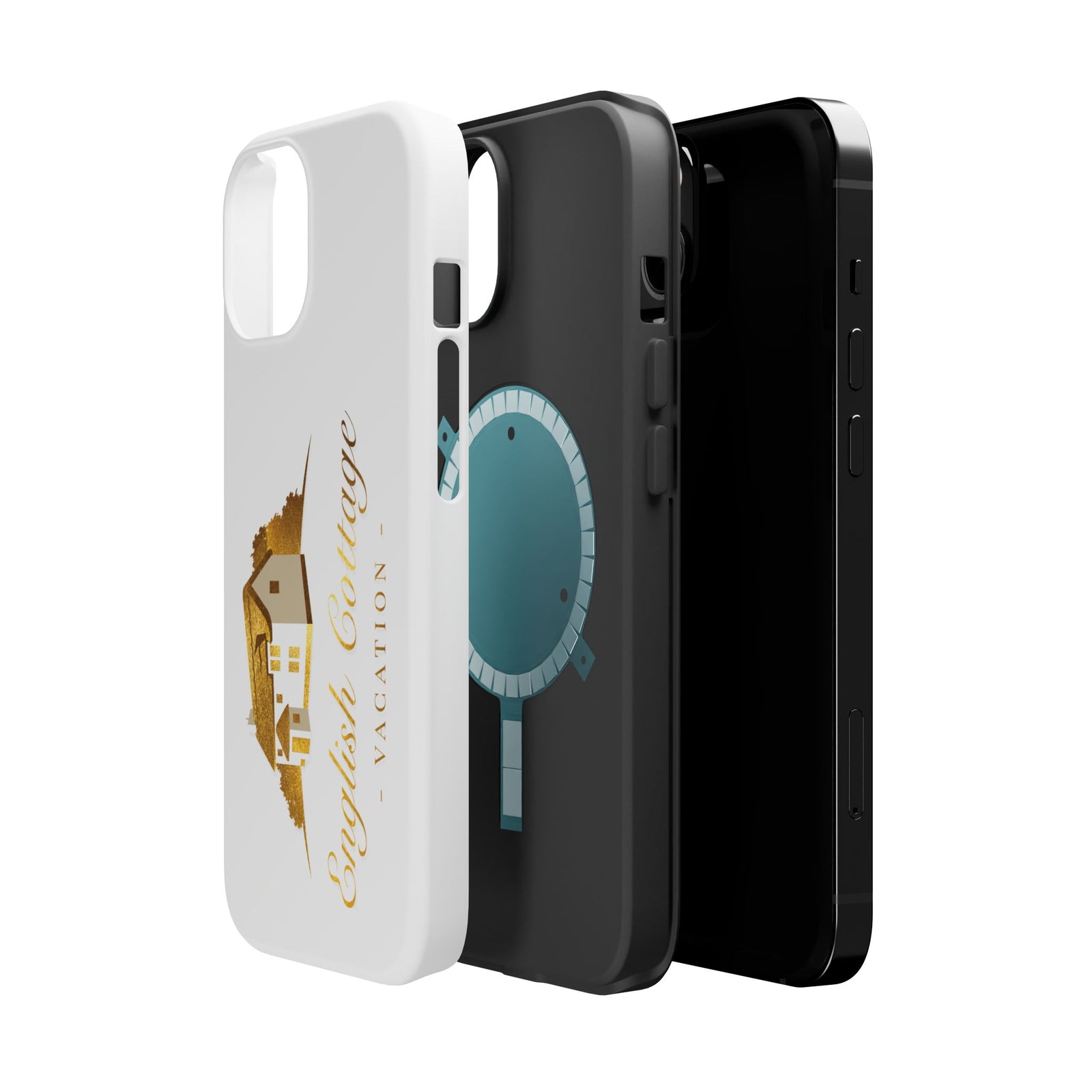 Phone Case — 'English Cottage Vacation' Magnetic Impact-Resistant Case