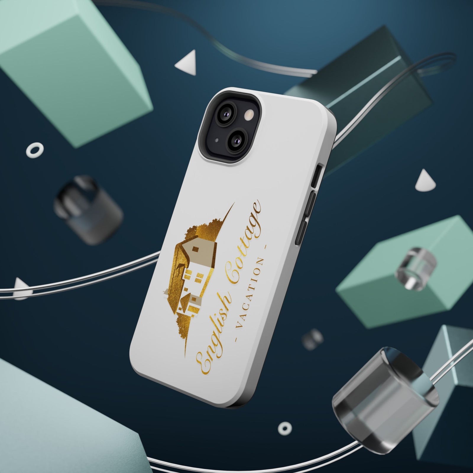 Phone Case — 'English Cottage Vacation' Magnetic Impact-Resistant Case