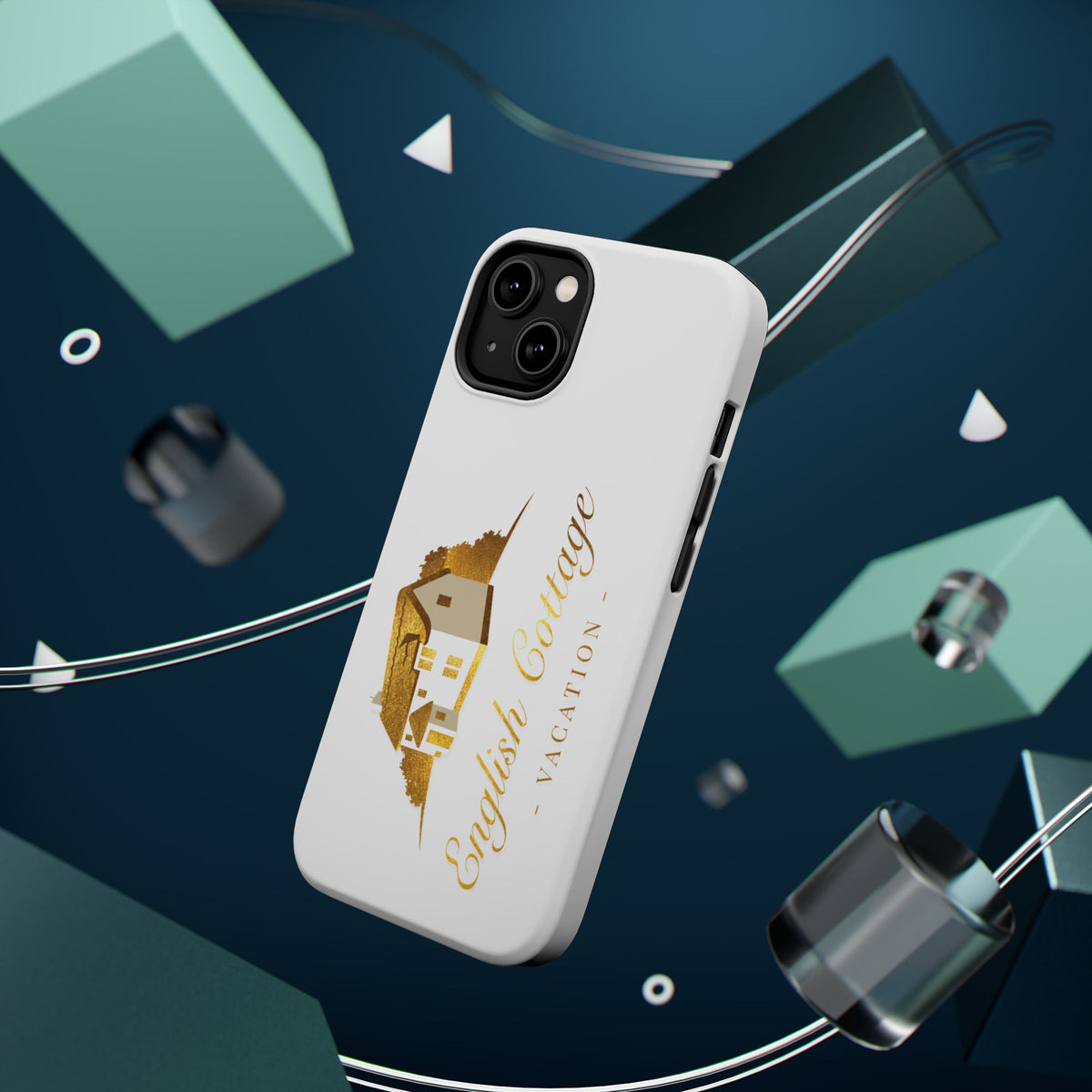 Phone Case — 'English Cottage Vacation' Magnetic Impact-Resistant Case