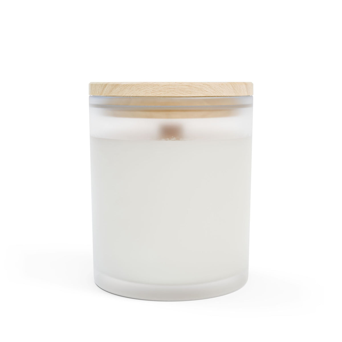 English Cottage Scented Candle — Frosted 11oz Decorative Home Fragrance