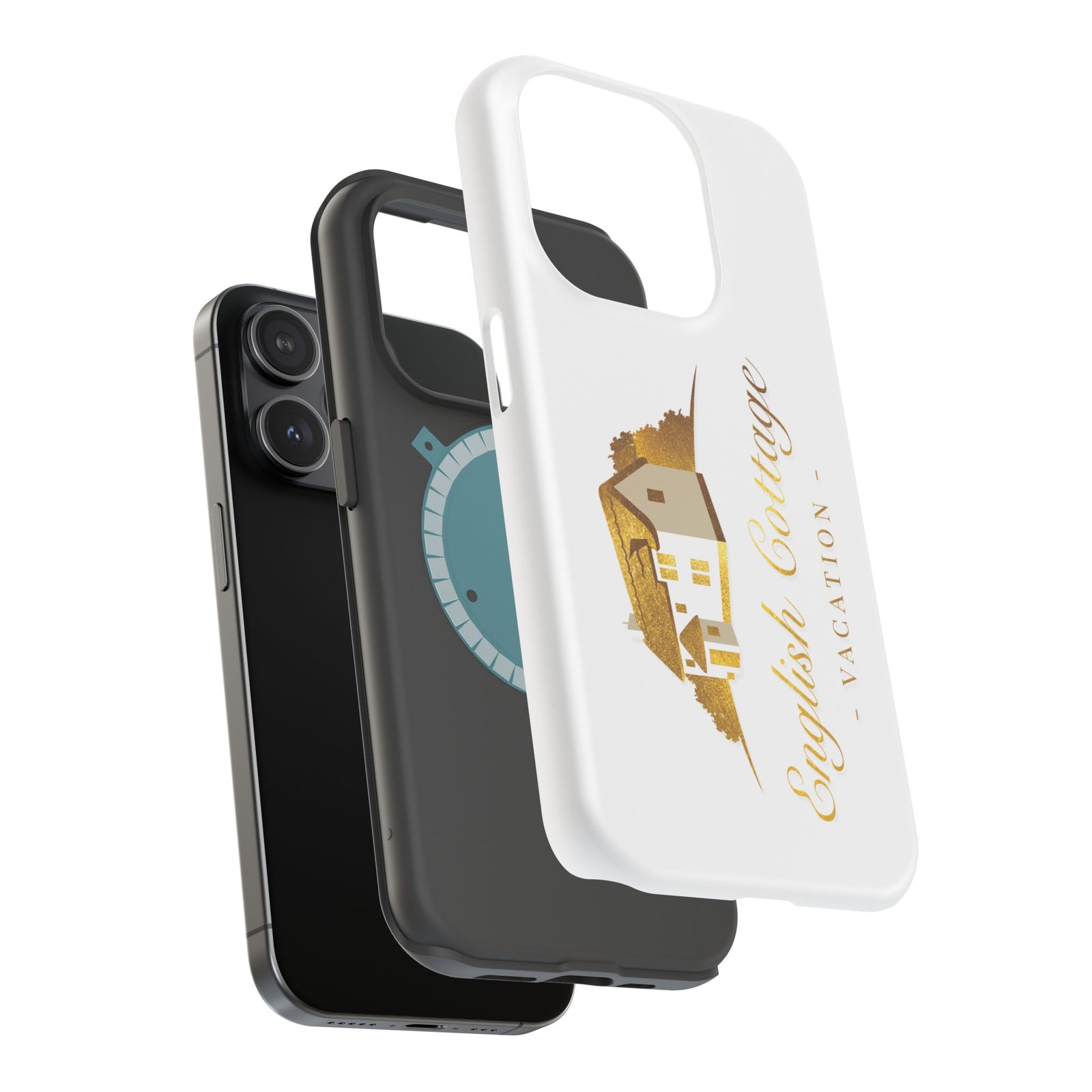 Phone Case — 'English Cottage Vacation' Magnetic Impact-Resistant Case
