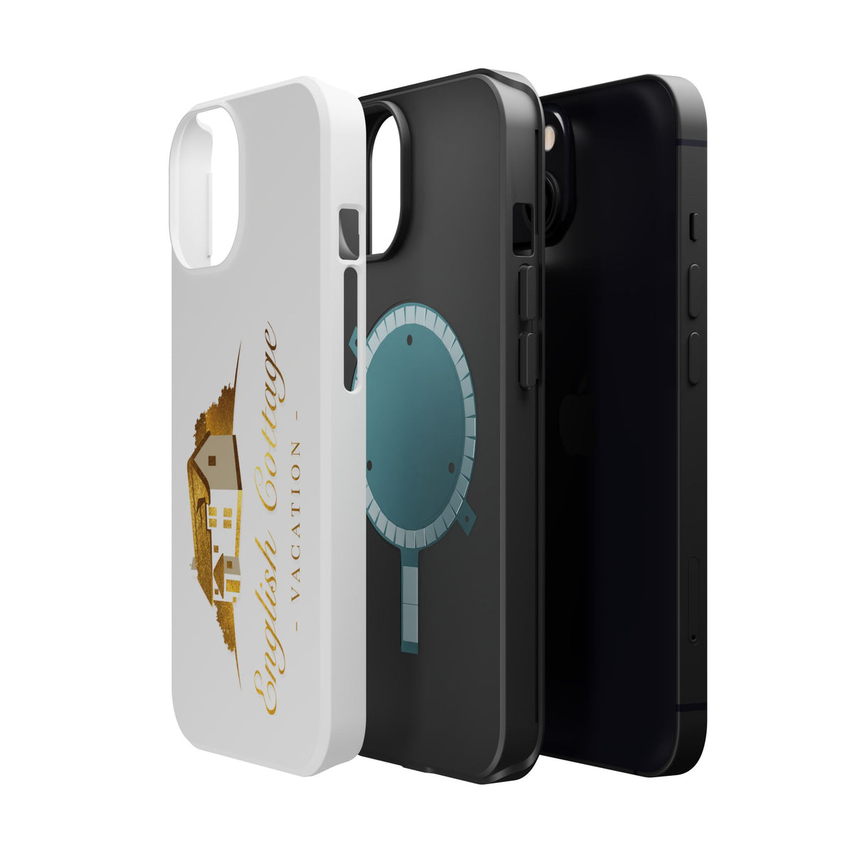 Phone Case — 'English Cottage Vacation' Magnetic Impact-Resistant Case
