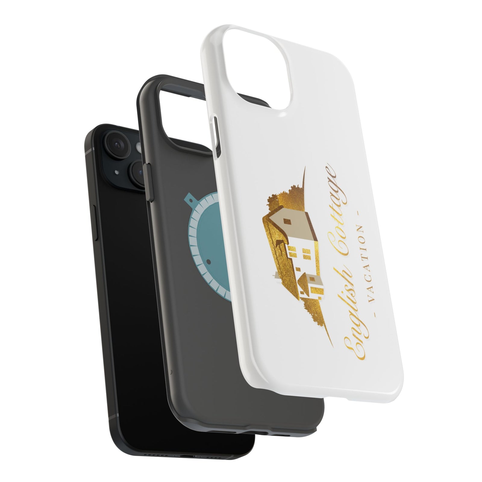 Phone Case — 'English Cottage Vacation' Magnetic Impact-Resistant Case