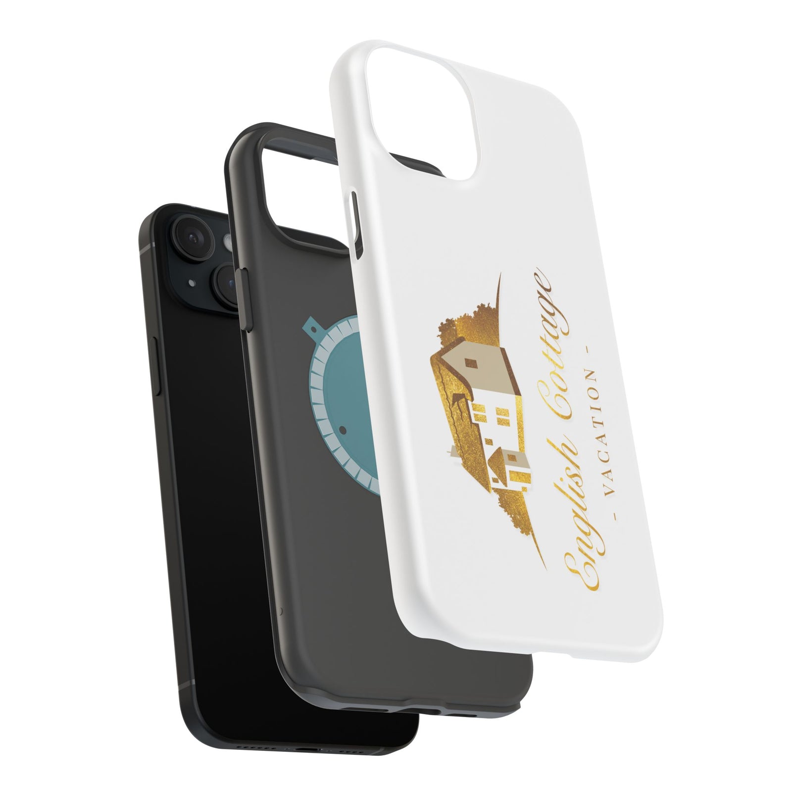 Phone Case — 'English Cottage Vacation' Magnetic Impact-Resistant Case
