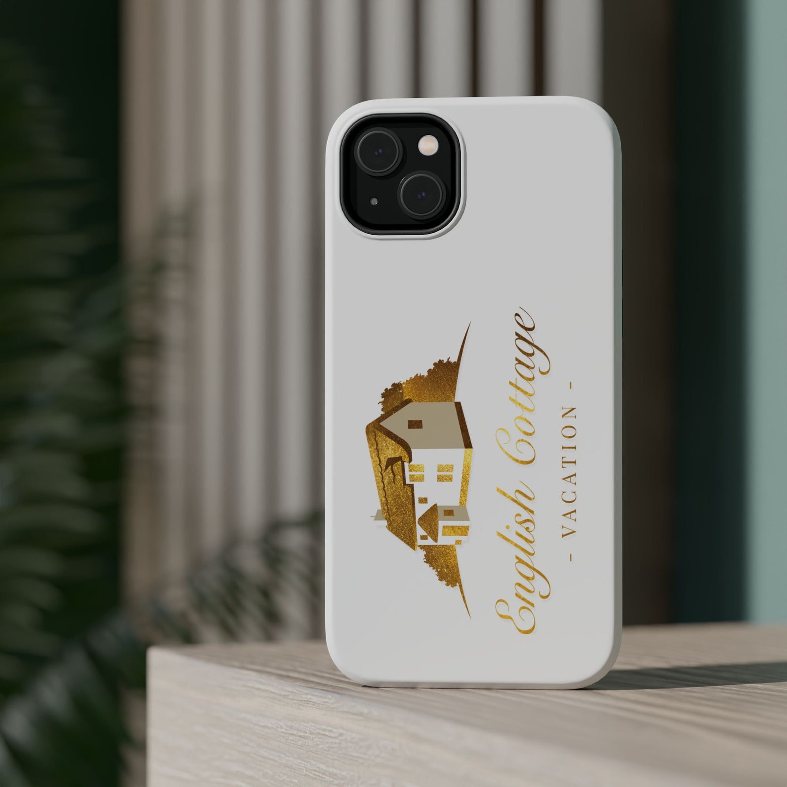 Phone Case — 'English Cottage Vacation' Magnetic Impact-Resistant Case