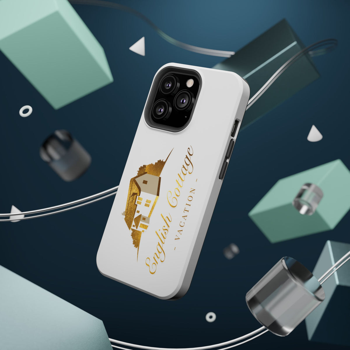 Phone Case — 'English Cottage Vacation' Magnetic Impact-Resistant Case