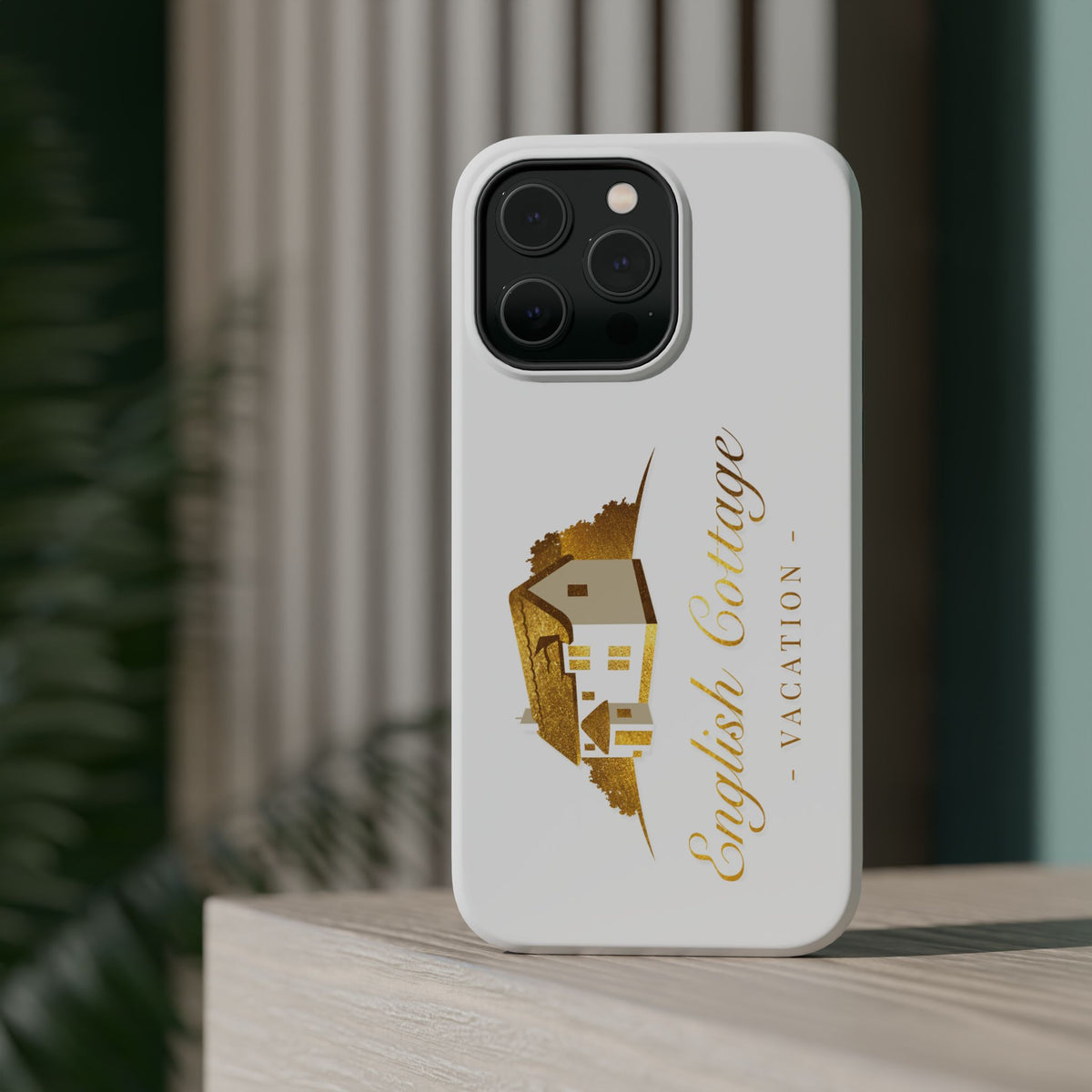 Phone Case — 'English Cottage Vacation' Magnetic Impact-Resistant Case