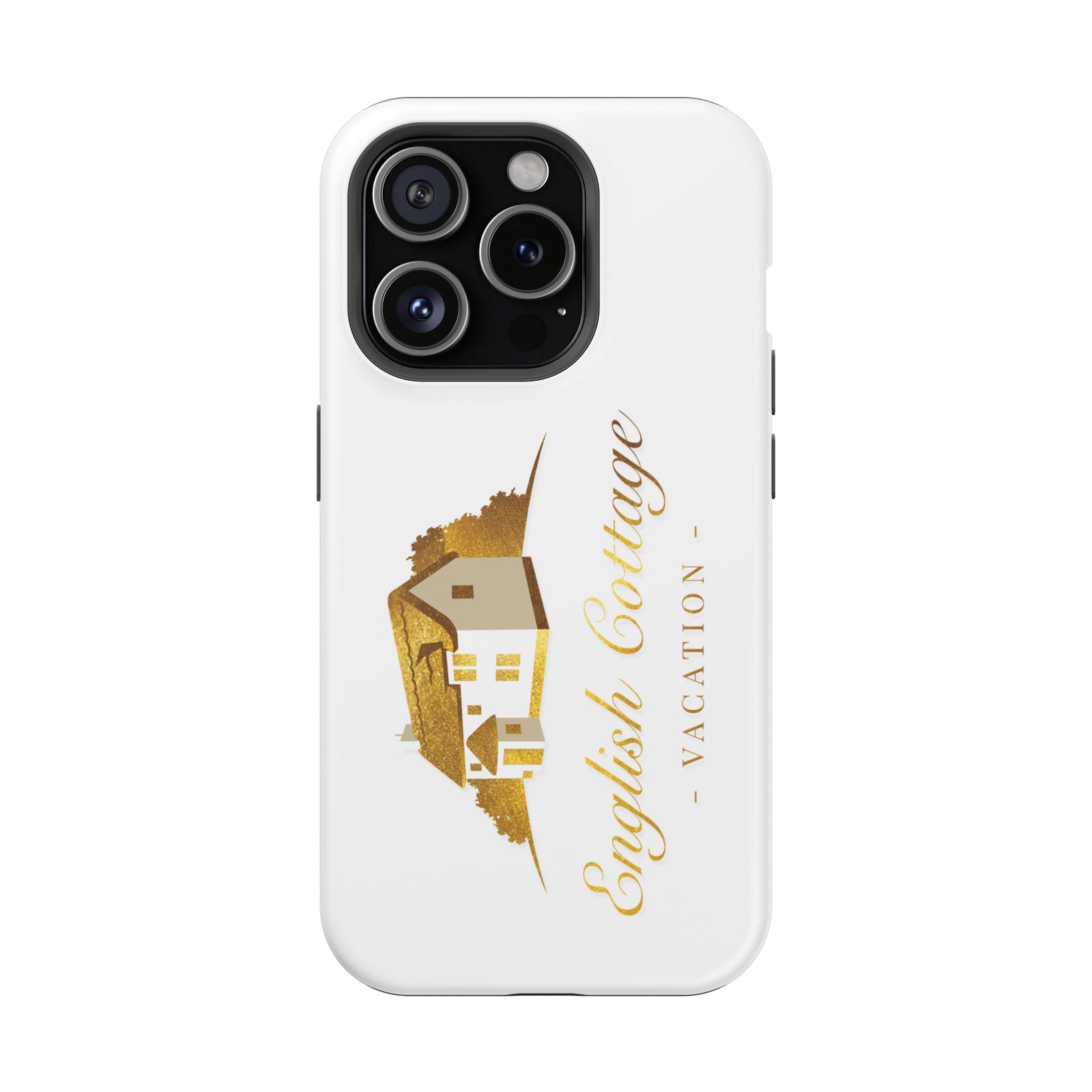 Phone Case — 'English Cottage Vacation' Magnetic Impact-Resistant Case