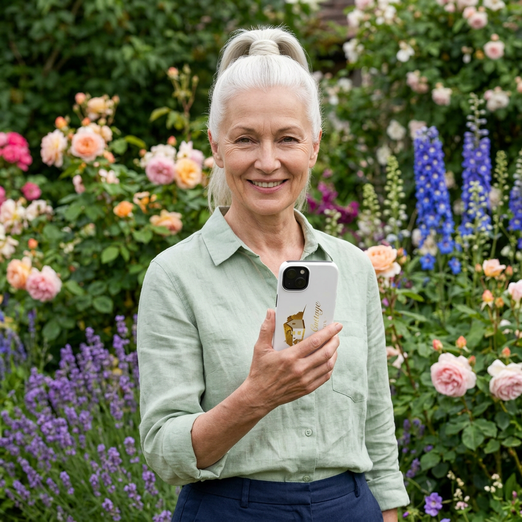 Phone Case — 'English Cottage Vacation' Magnetic Impact-Resistant Case
