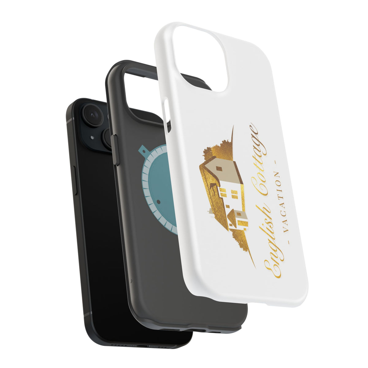 Phone Case — 'English Cottage Vacation' Magnetic Impact-Resistant Case
