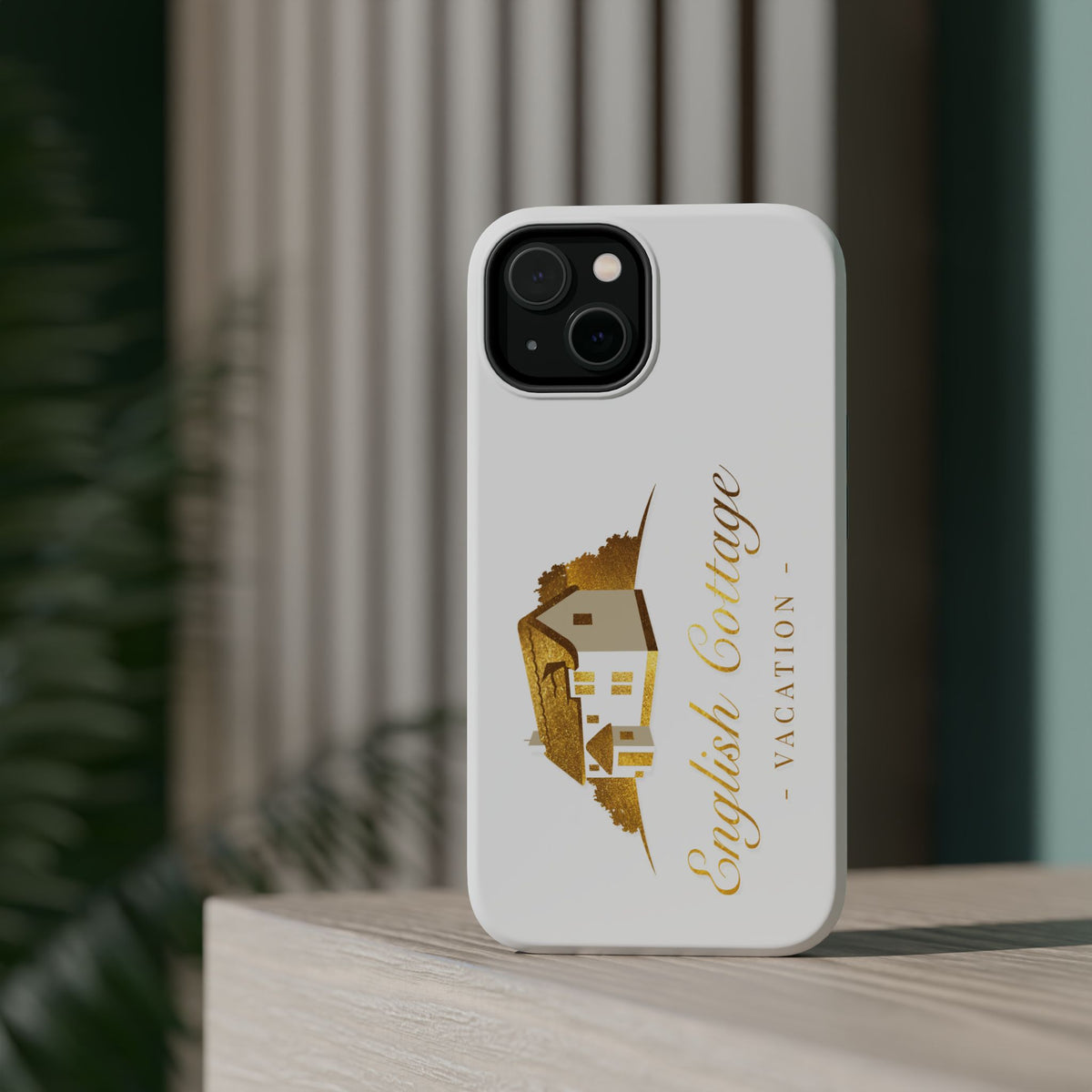 Phone Case — 'English Cottage Vacation' Magnetic Impact-Resistant Case