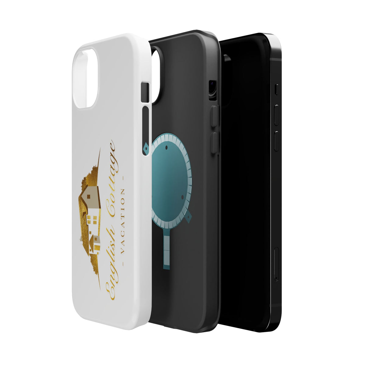 Phone Case — 'English Cottage Vacation' Magnetic Impact-Resistant Case