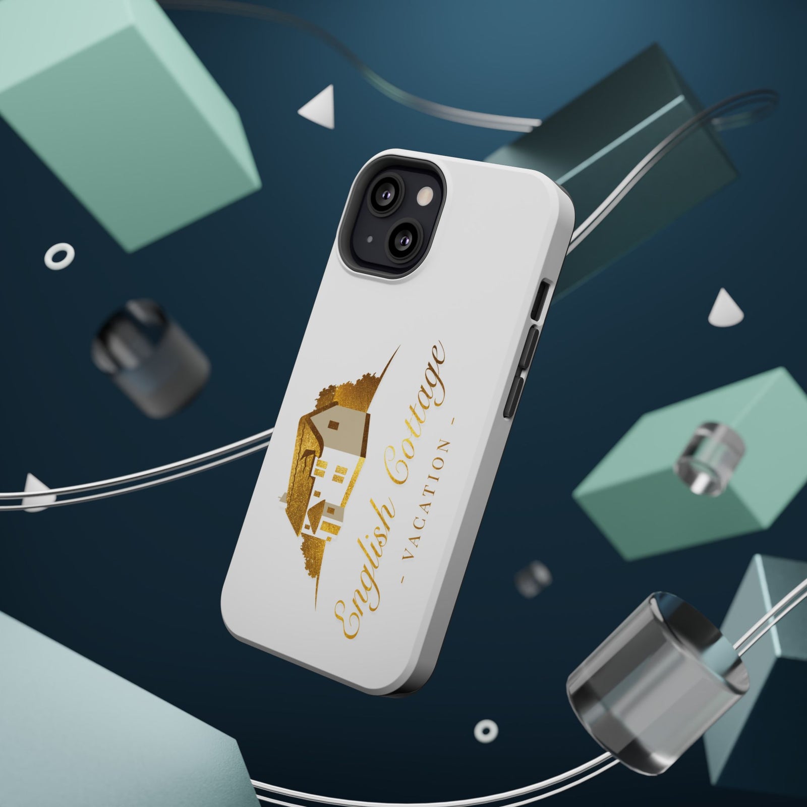Phone Case — 'English Cottage Vacation' Magnetic Impact-Resistant Case