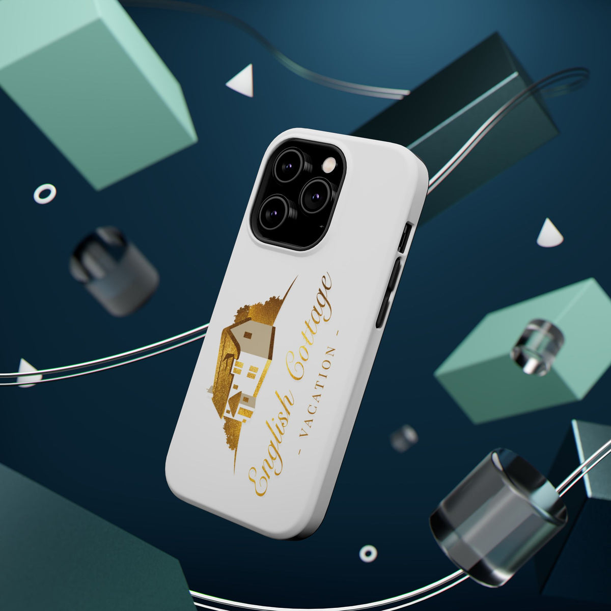 Phone Case — 'English Cottage Vacation' Magnetic Impact-Resistant Case