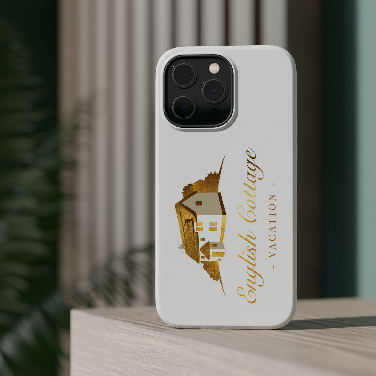 Phone Case — 'English Cottage Vacation' Magnetic Impact-Resistant Case