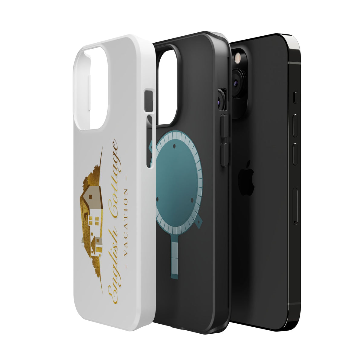 Phone Case — 'English Cottage Vacation' Magnetic Impact-Resistant Case