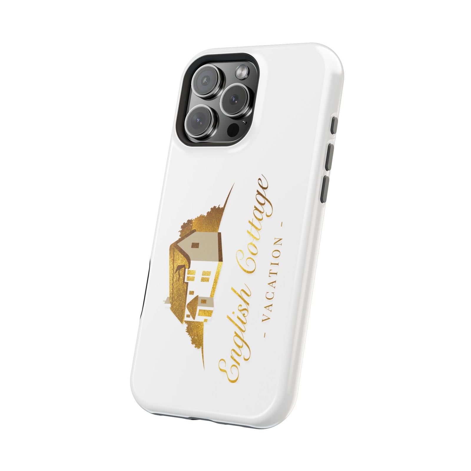 Phone Case — 'English Cottage Vacation' Magnetic Impact-Resistant Case