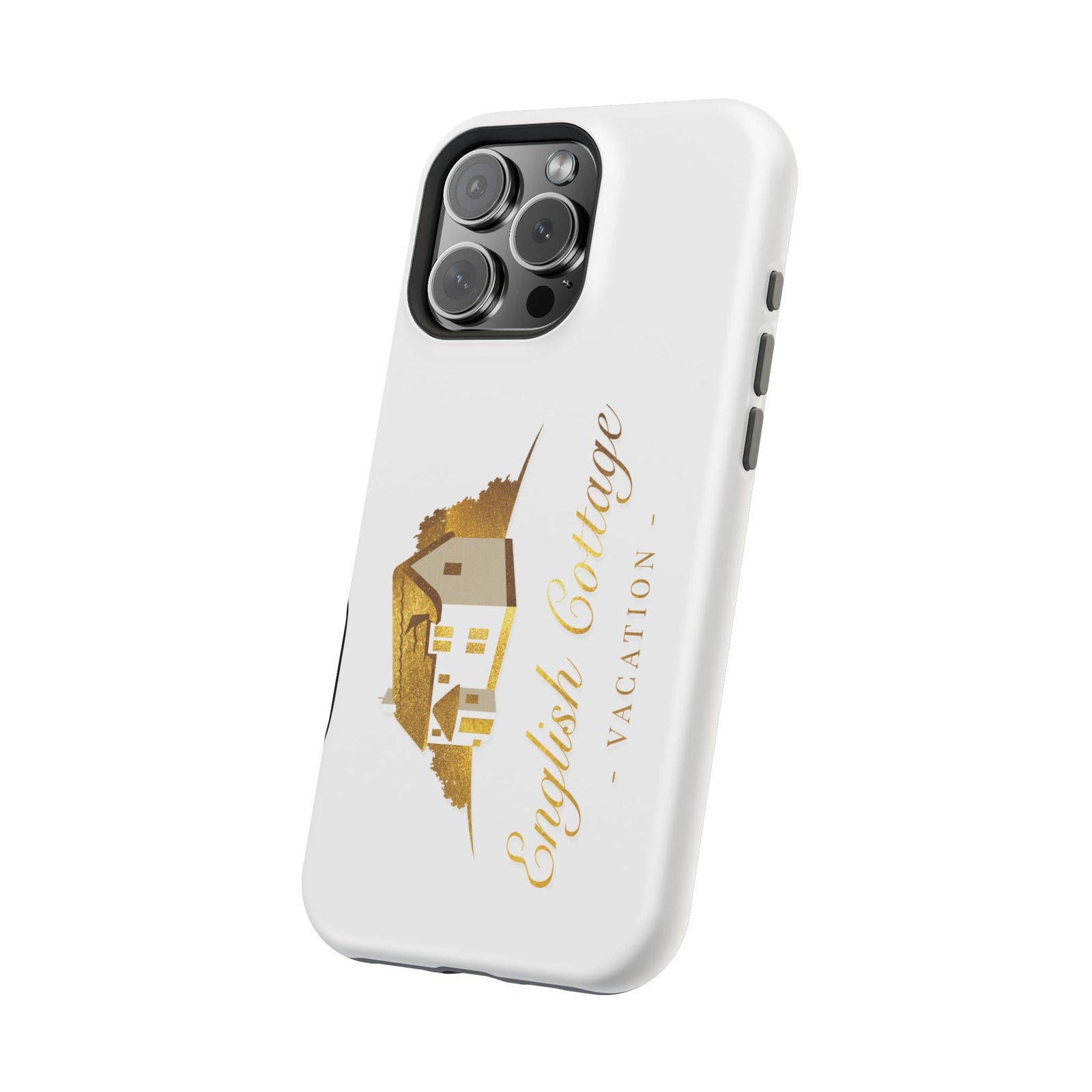 Phone Case — 'English Cottage Vacation' Magnetic Impact-Resistant Case