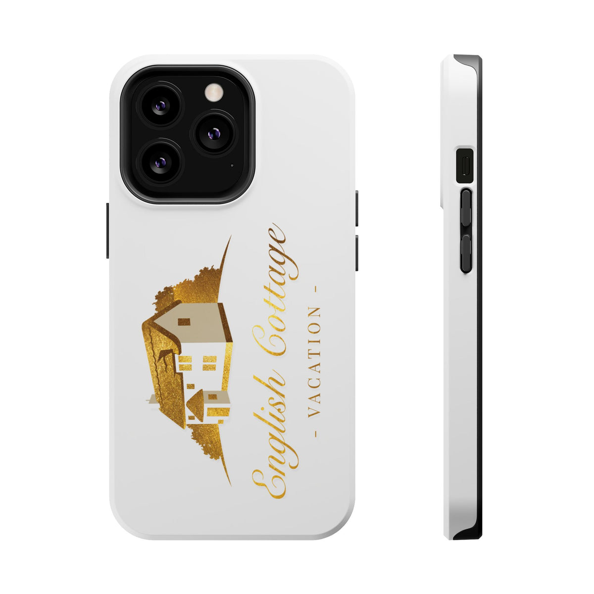 Phone Case — 'English Cottage Vacation' Magnetic Impact-Resistant Case