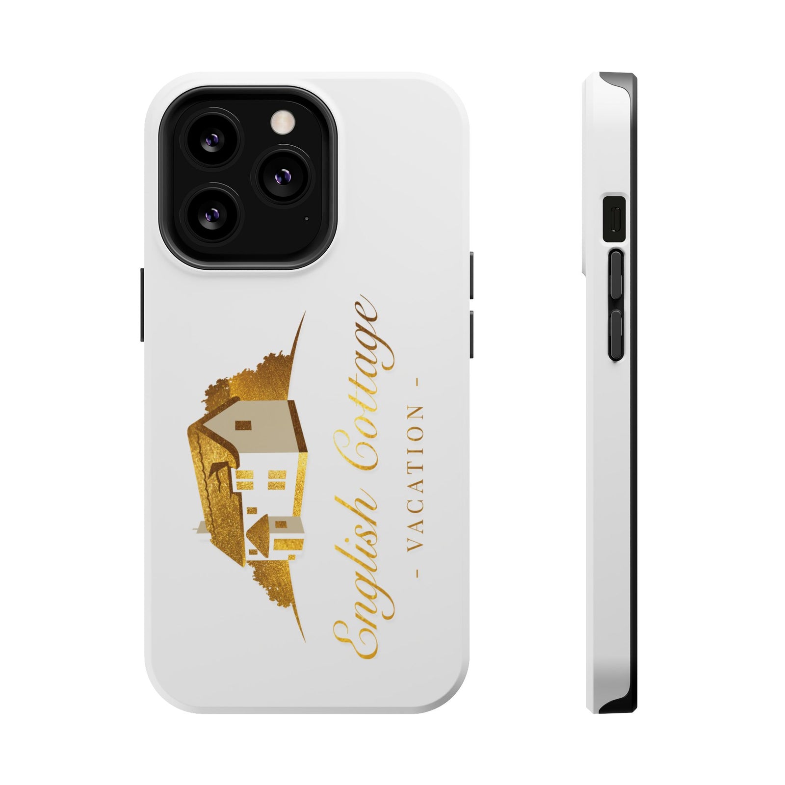 Phone Case — 'English Cottage Vacation' Magnetic Impact-Resistant Case