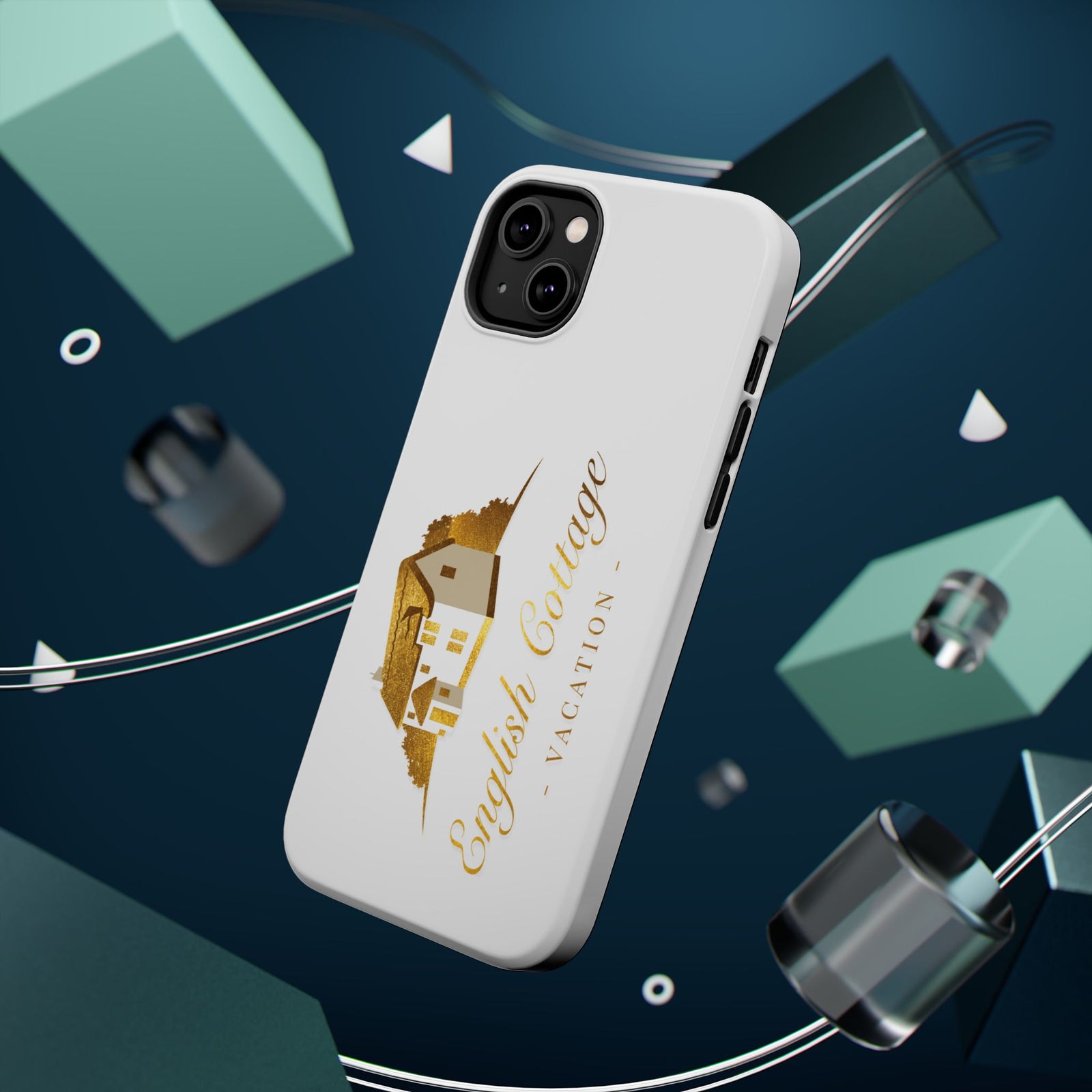 Phone Case — 'English Cottage Vacation' Magnetic Impact-Resistant Case