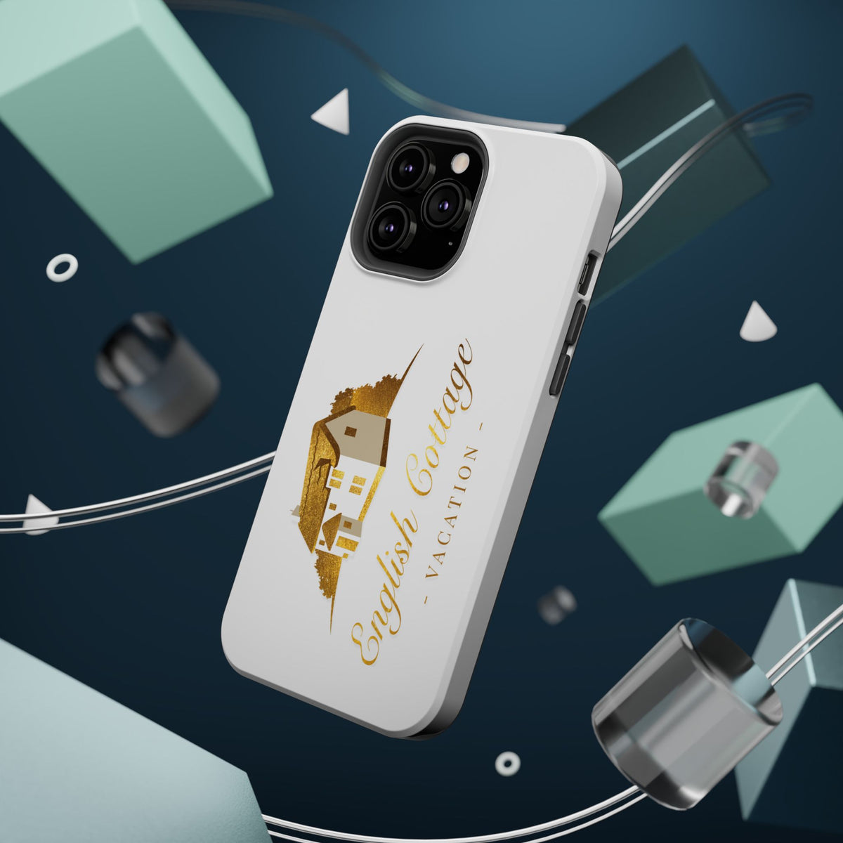 Phone Case — 'English Cottage Vacation' Magnetic Impact-Resistant Case