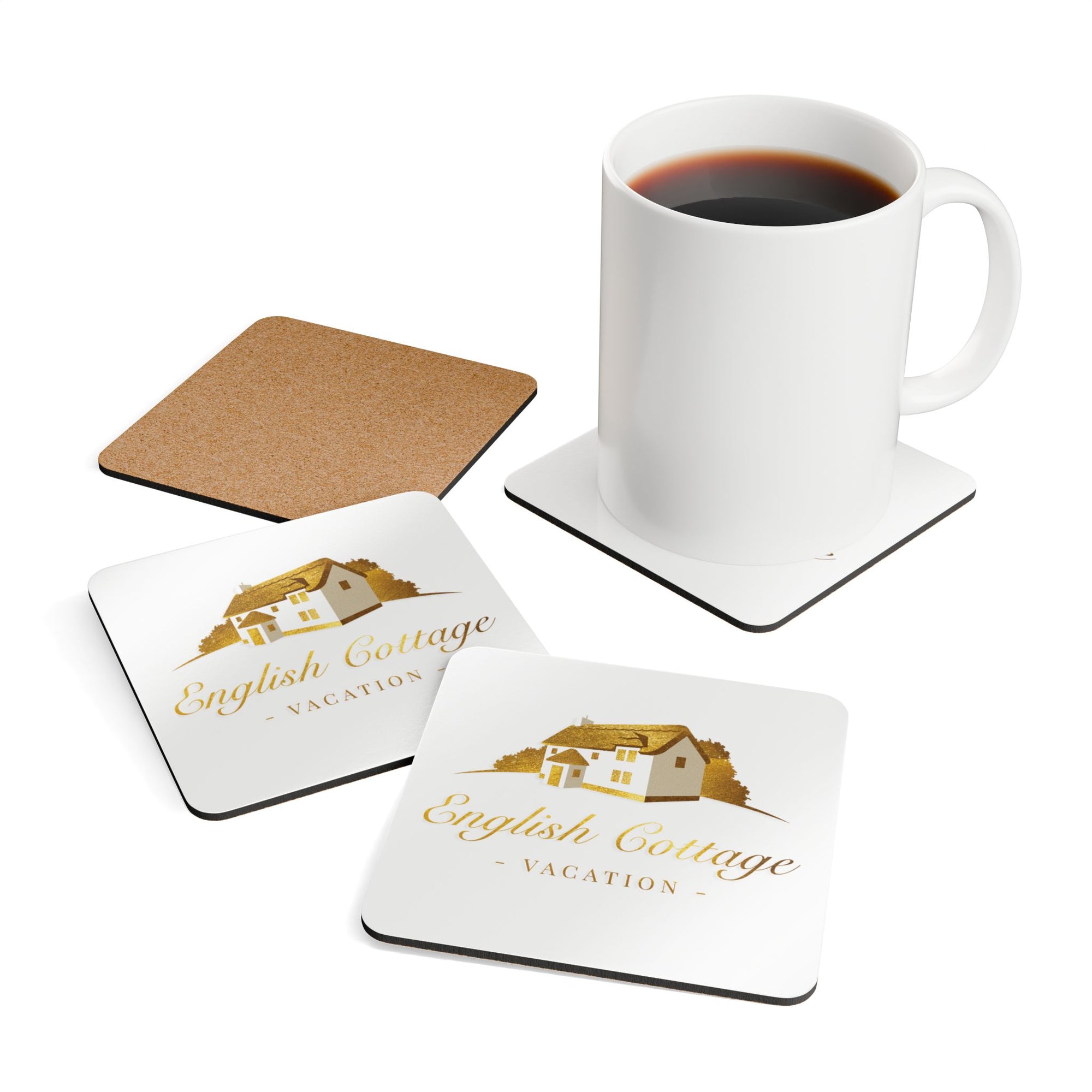 Corkwood Coaster Set