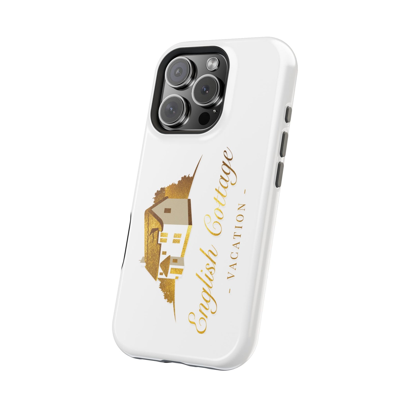Phone Case — 'English Cottage Vacation' Magnetic Impact-Resistant Case