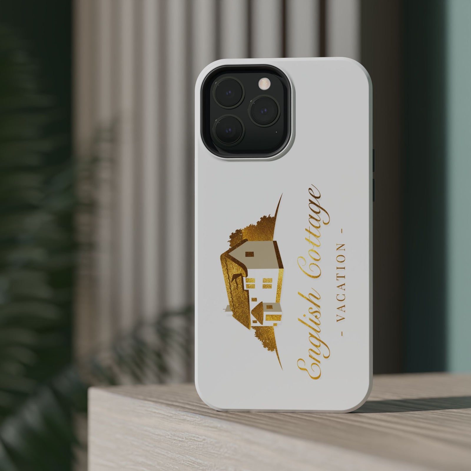 Phone Case — 'English Cottage Vacation' Magnetic Impact-Resistant Case