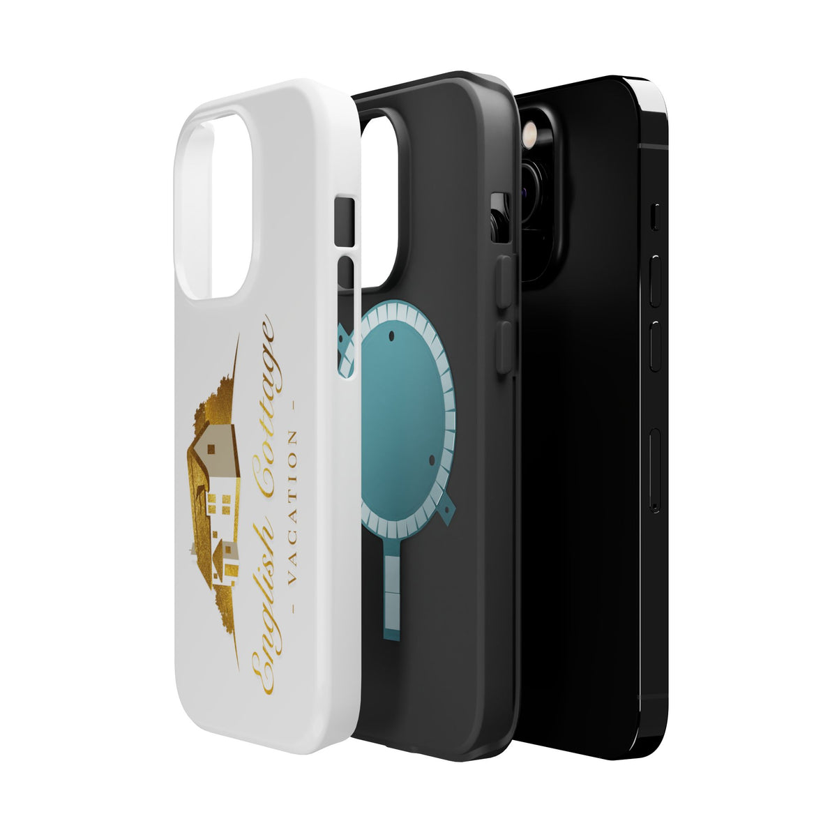 Phone Case — 'English Cottage Vacation' Magnetic Impact-Resistant Case