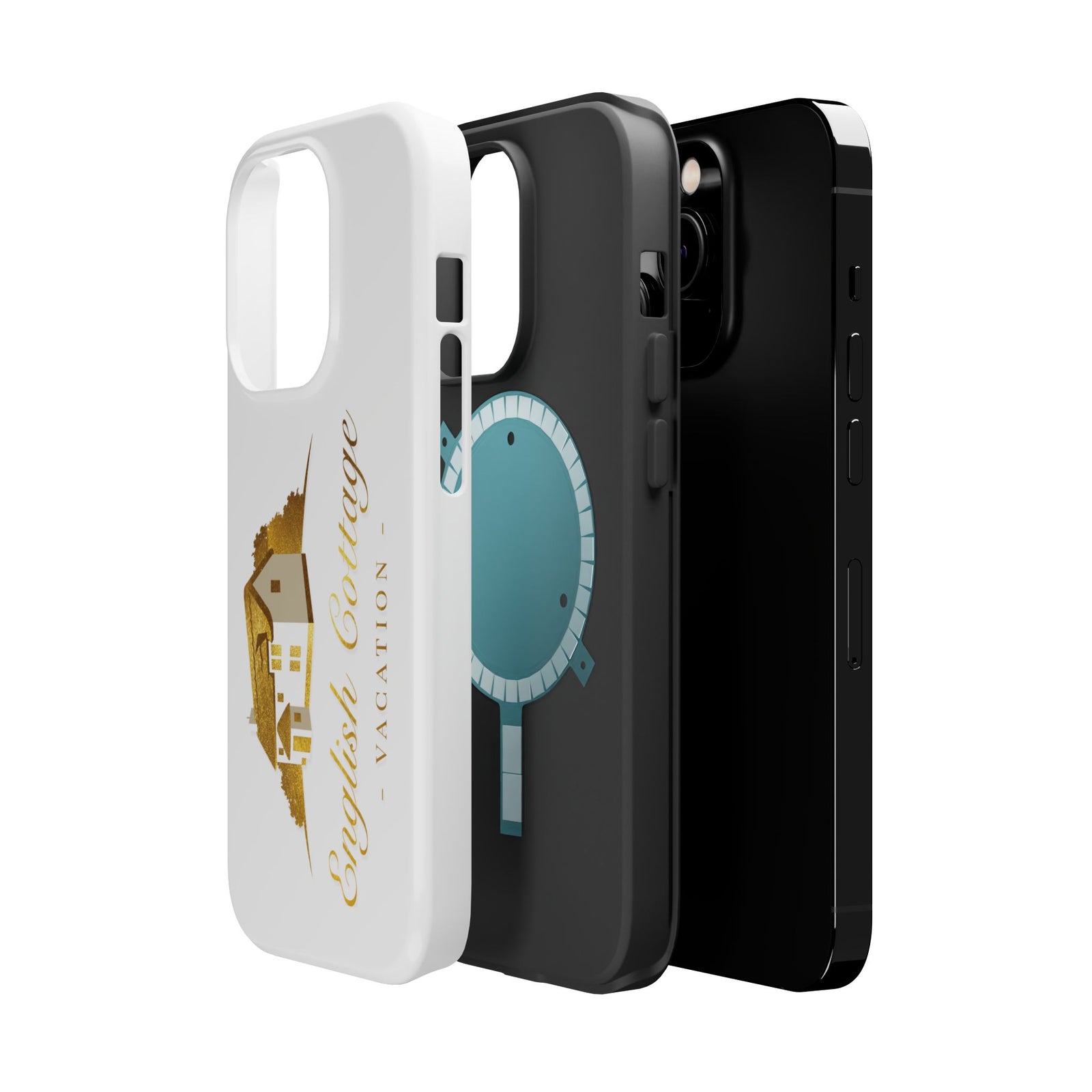 Phone Case — 'English Cottage Vacation' Magnetic Impact-Resistant Case