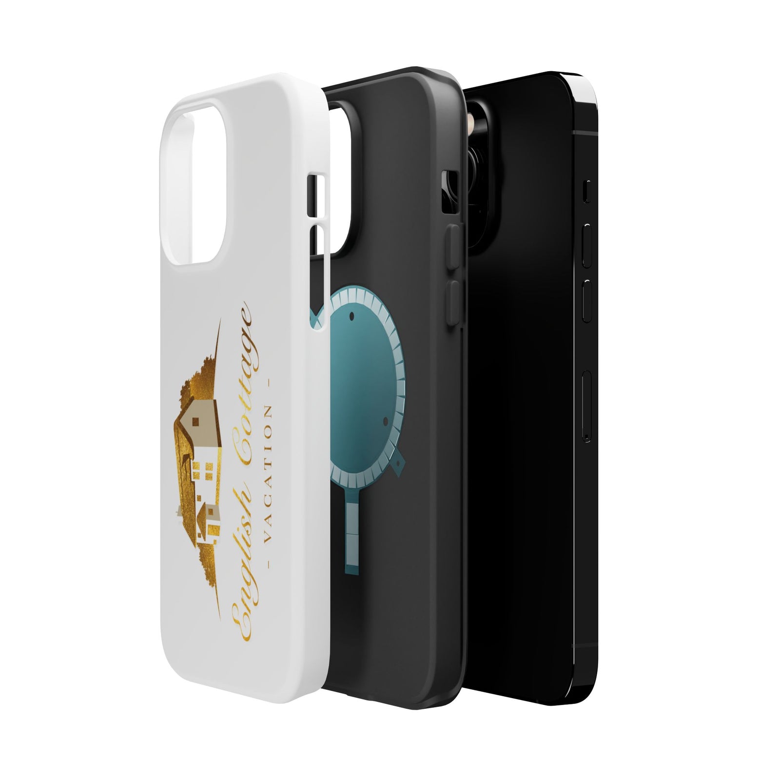 Phone Case — 'English Cottage Vacation' Magnetic Impact-Resistant Case