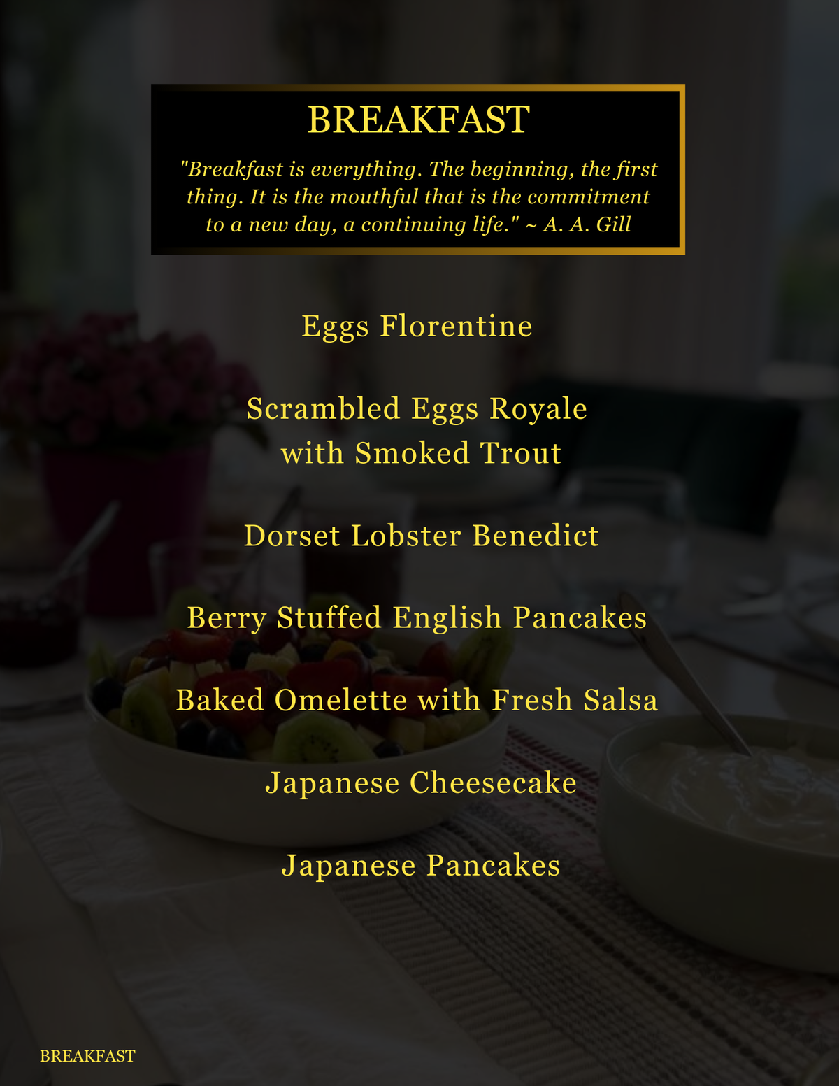 English Cottage Kitchen PDF Recipe Book