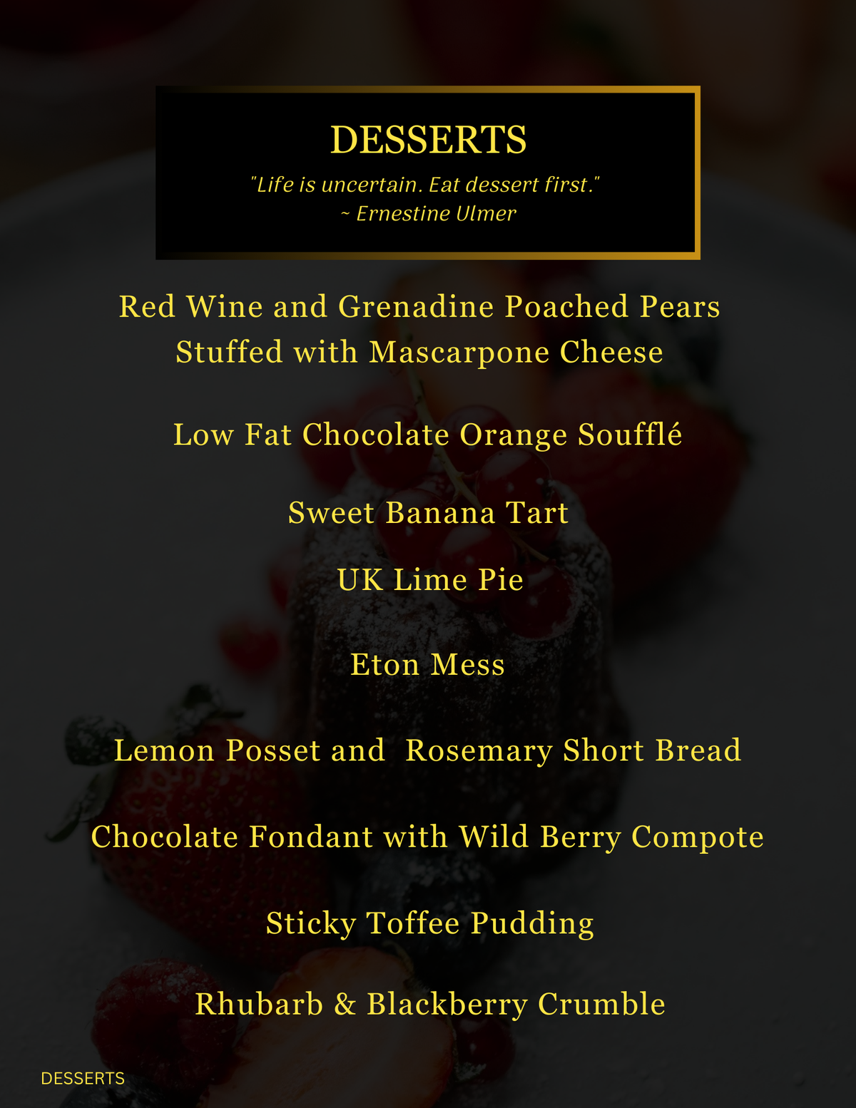 English Cottage Kitchen PDF Recipe Book