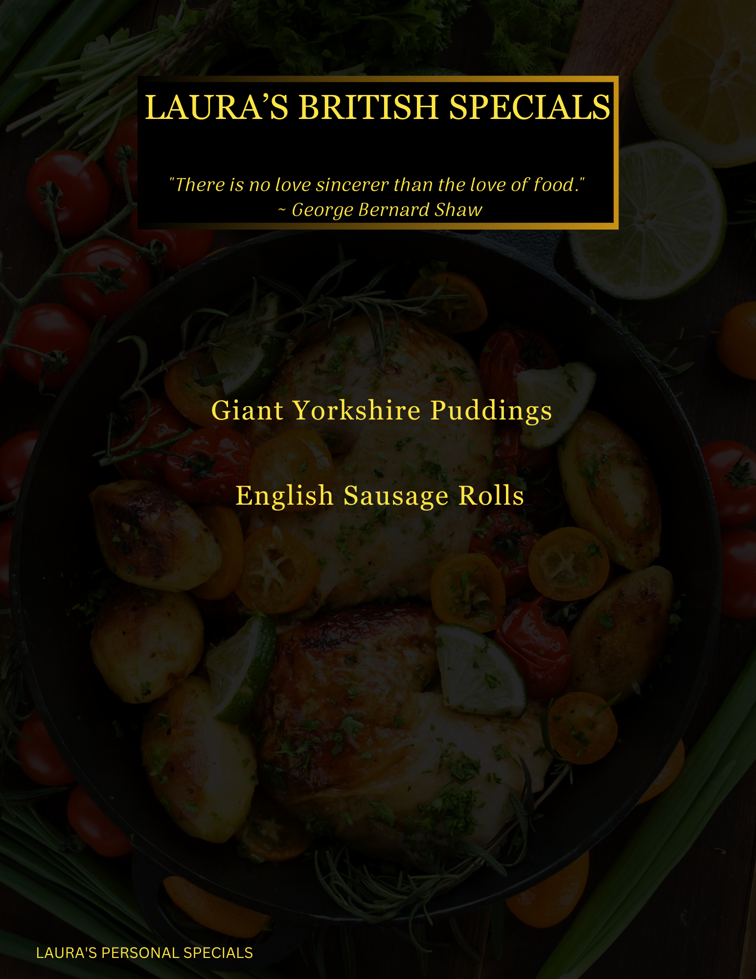 English Cottage Kitchen PDF Recipe Book